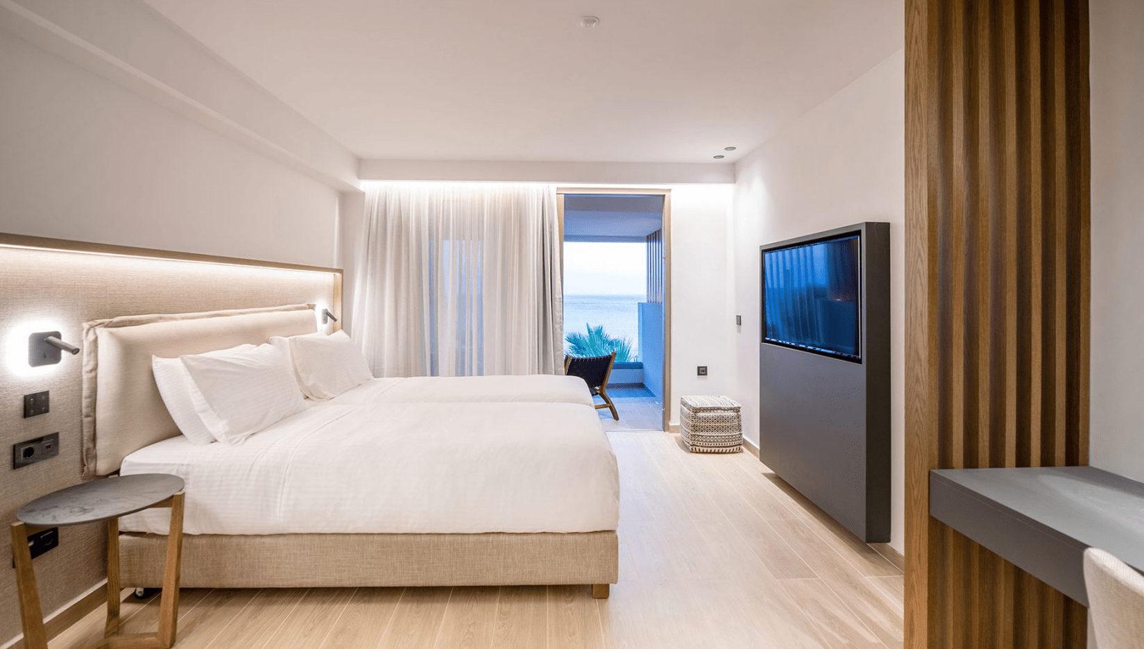 Dazzling Blue Sea View